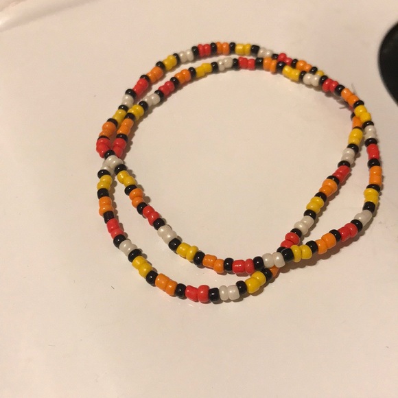 Sunset seed bead choker - Picture 2 of 2